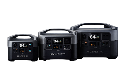 Estação de Energia Portátil EcoFlow RIVER 2 – 256Wh | 300W | LiFePO4