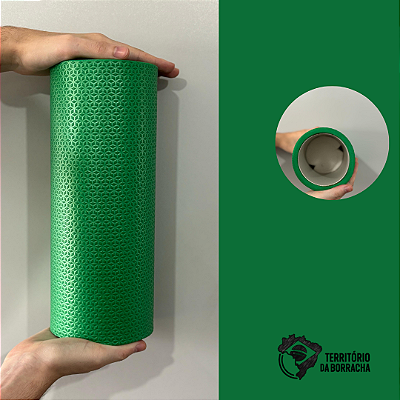 Rolo Massagem Liberação Miofascial 30x12 VERDE