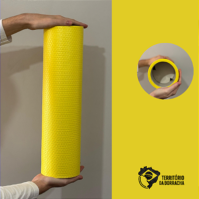 Rolo Miofascial de EVA – 45cm x 12cm AMARELO