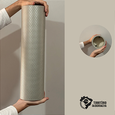 Rolo Miofascial de EVA – 45cm x 12cm CINZA