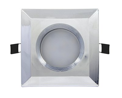 Spot LED 10w | foco: 90º | Embutir | Bivolt | Redondo 120x120mm | LED CHIP PHILIPS