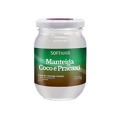 Manteiga de Coco e Pracaxi - 220g - Soft Hair