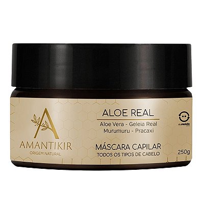 Máscara Capilar Aloe Real 250g - Amantikir