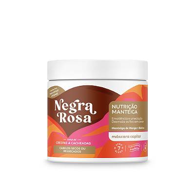 Máscara Capilar Nutrição Manteiga 500g - Negra Rosa