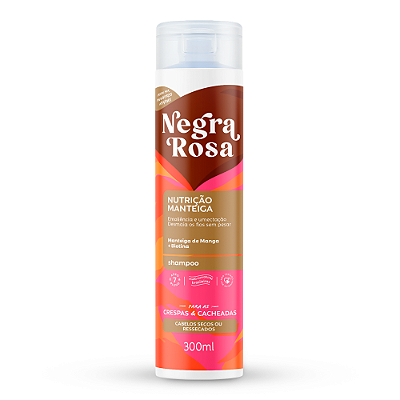 Shampoo Nutrição Manteiga 300ml - Negra Rosa