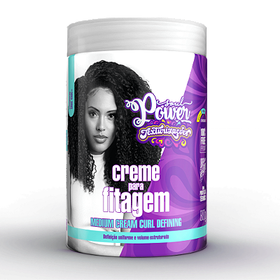 Creme para Fitagem Medium Cream Curl Defining 800g - Soul Power