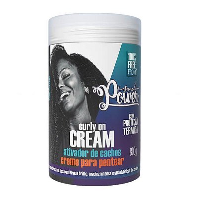 Creme Para Pentear Curly On Cream 800g - Soul Power
