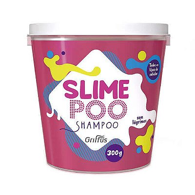 Shampoo Slime Poo Rosa 300g - Griffus