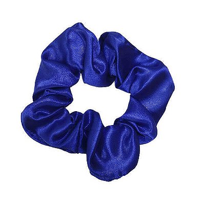 Xuxinha de Cetim Azul Royal - Turban