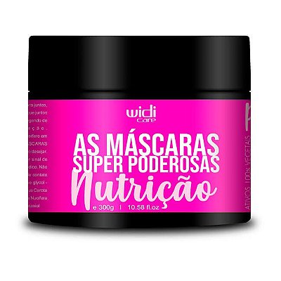 As Máscaras Super Poderosas Nutrição 300g - Widi Care