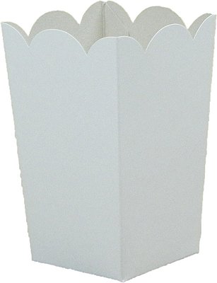 Caixinha de papel - Branca (aprox. 5.5x5.5x12 cm - 10 unidades)