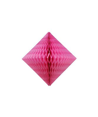 Colmeia de papel - Diamante Rosa (25 cm)