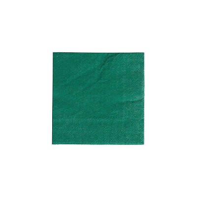 Guardanapo de papel coquetel - Verde (25 cm - 20 unidades)