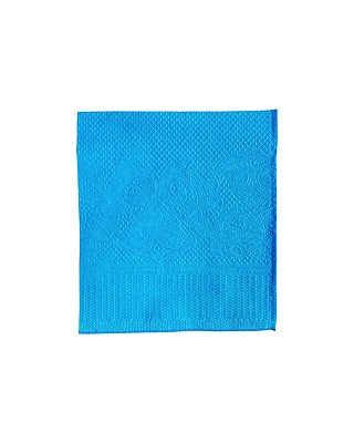 Guardanapo folha única - Azul turquesa (20 cm - 40 unidades)