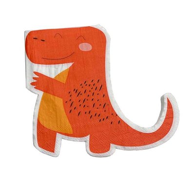 Guardanapo de papel recorte - Dinossauro (10 unidades)