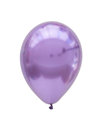 Balão Chrome Roxo - 11" (2 unidades)