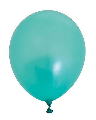 Balão 11" pastel perolado - Verde menta (unidade)