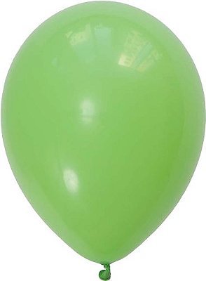 Balão 11" látex - Verde Lima (unidade)