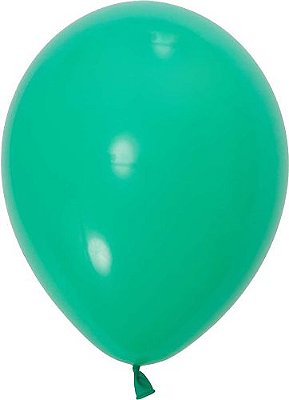 Balão 11" látex - Verde Inverno (unidade)