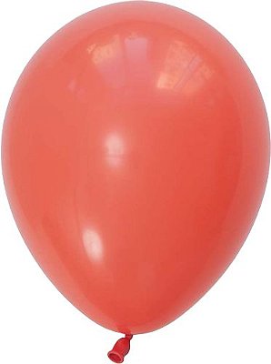 Balão 11" látex - Coral (unidade)