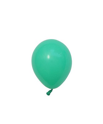 Mini balão látex 5" - Verde Inverno (unidade)