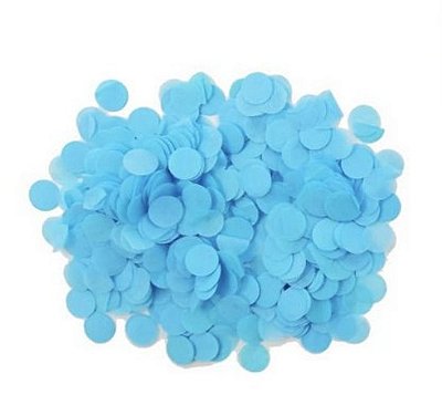 Confete bola pequeno - Azul (1 cm - 40g)
