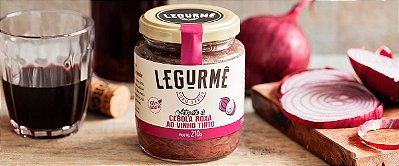 Antepasto de Cebola Roxa ao Vinho Tinto 210g - Legurmê