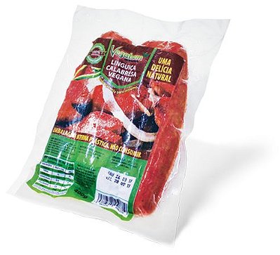 Linguiça calabresa vegana 400g - Vegabom