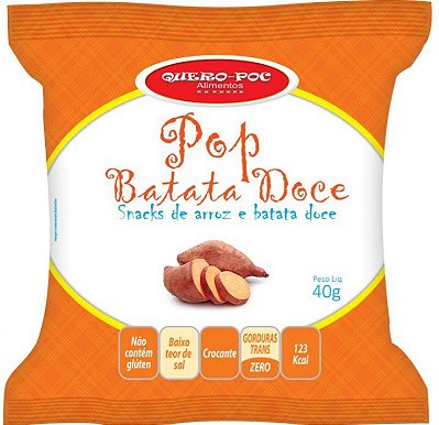 Pop Batata Doce Original 40g - QueroPoc