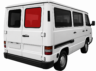 VIDRO TRASEIRO MB 180