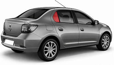 Vidro Lateral Fixo Traseiro Logan 2014 Á 2020