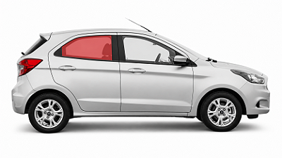 Vidro de Porta Traseira Ka+ Hatch/Sedan