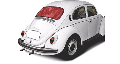 VIDRO TRASEIRO DO FUSCA COM DESEMBAÇADOR