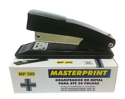 GRAMPEADOR DE METAL MP300 20 FOLHAS - MASTERPRINT