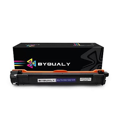 TONER COMPATIVEL C/ BROTHER TN1000/1060/1075 1K BYQUALY
