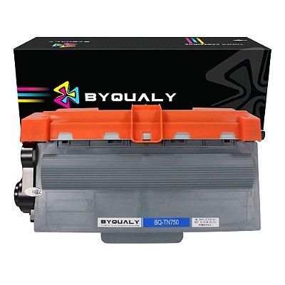 TONER COMPATIVEL C/ BROTHER TN750 8K BYQUALY