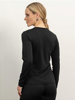 Blusa "Classic" Térmica Decote Redondo
