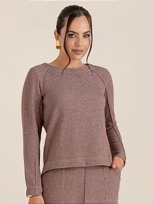 Suéter "Clareza" Mesclado