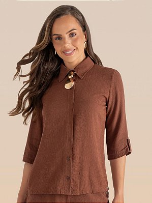 Camisa Imensidão Texturizada M¾