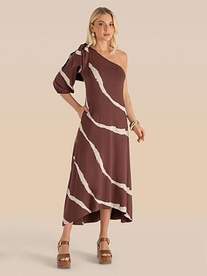 Vestido Imensidão Ombro Só