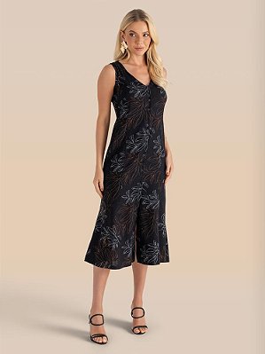 Vestido Reflexos Sm Chemise Babado