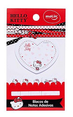 Blocos A6 Adesivos Hello Kitty BT c/ 5 blocos total 150 folhas