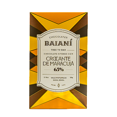 Baianí Tree to Bar - 65% Crocante de Maracujá (58g)