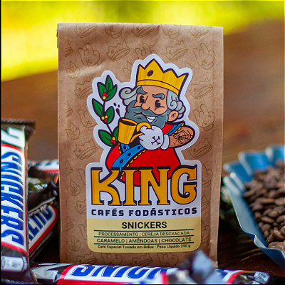 King Cafés - Snickers - Grão (250g)