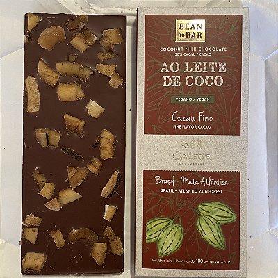 Gallette - 50% VEGANO Ao Leite de Coco (100g)
