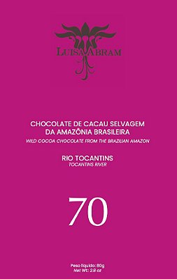 Luisa Abram - Rio Tocantins 70% Cacau (80g)