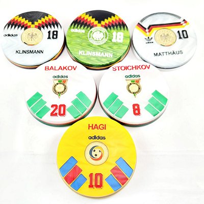 6 Botões - Madrepérola 60mm - Dadinho Oficial - Sortidos 02