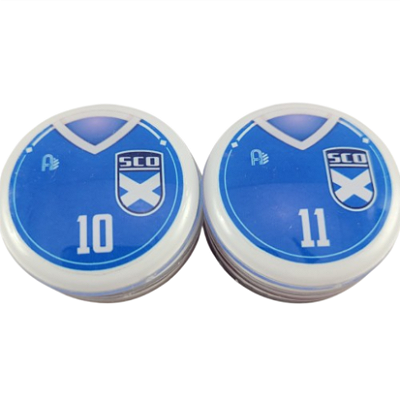 10 Botões Futebol de Botão - Vidrilha 45mm - Escócia