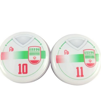 10 Botões Futebol de Botão - Vidrilha 45mm - Irã