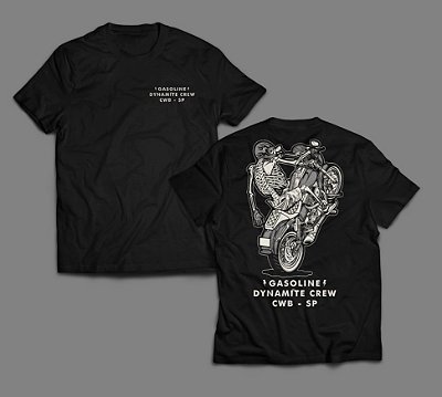 CAMISETA GASOLINE X DYNAMITE ⚡️ CREW